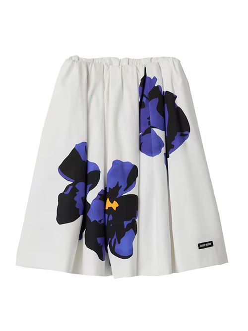 Midi skirt with print MIU MIU | MG230515W1F040P